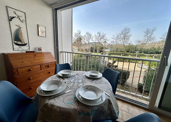 Appt 2 Pieces 5 Couchages Cap D'agde Ct980-b18