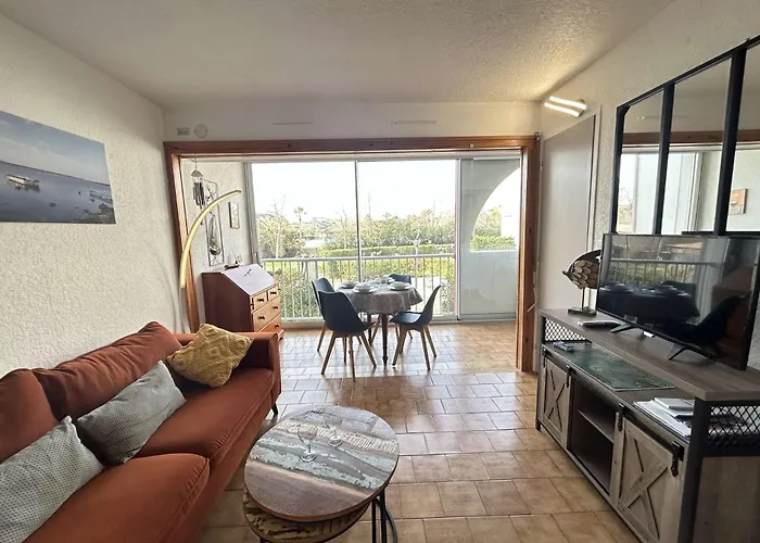 Appt 2 Pieces 5 Couchages Cap D'agde Ct980-b18 Agde